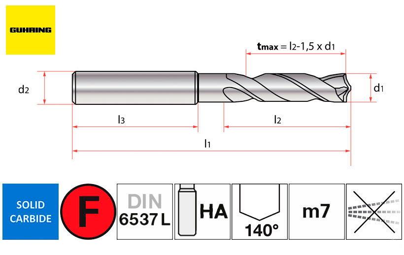 SOLID_CARBIDE_DRILL_WITHOUT_INTERNAL_COOLING_DIN6537L Bru y Rubio